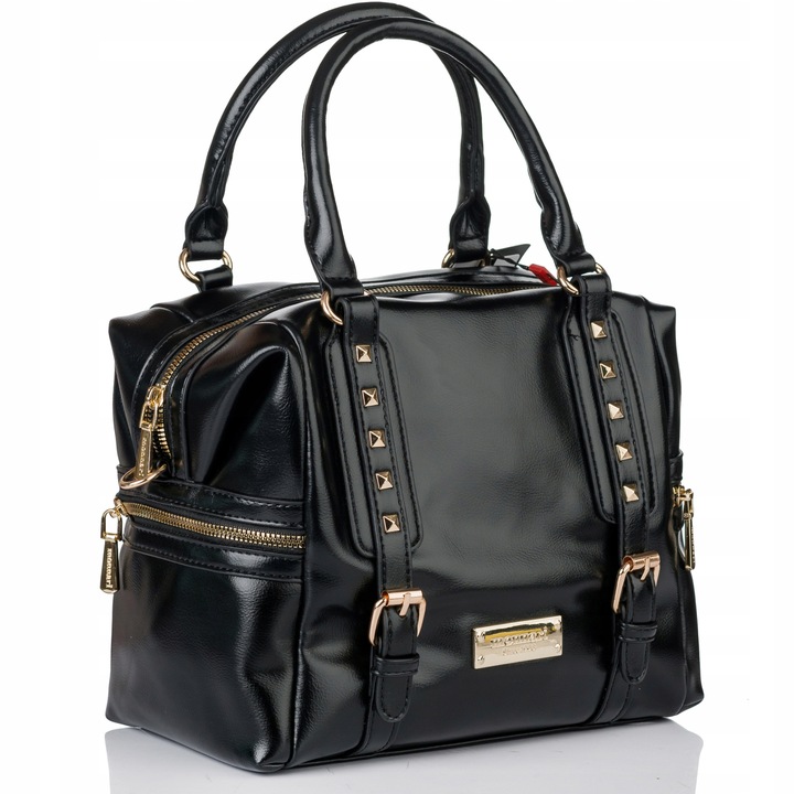 MONNARI Torebka damska kuferek Listonoszka Pojemny PREMIUM do pracy Pojemny