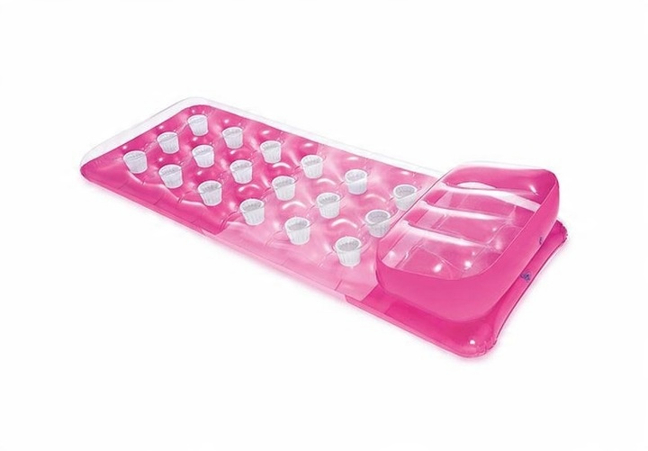 MATERAC DO PŁYWANIA Z PODUSZKĄ INTEX 58890 188 x 71 CM