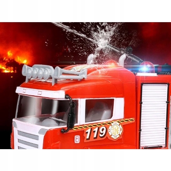 WÓZ STRAŻACKI NA WODĘ ZDALNIE STEROWANY