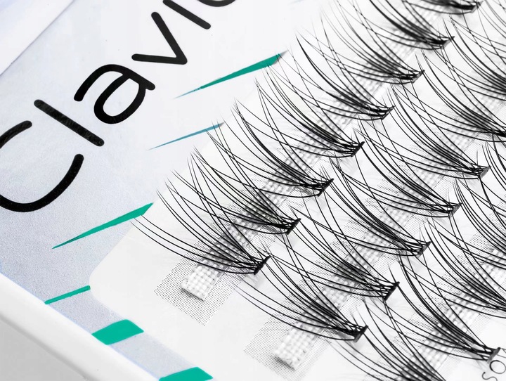 Kępki Rzęs CLAVIER BeShaped 14mm – skręt B