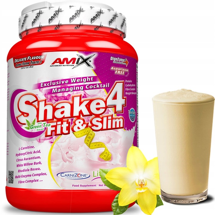 POSIŁEK w proszku na odchudzanie AMIX SLIME SHAKE koktajl dla kobiet