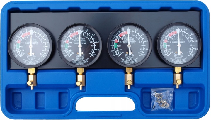 WAKUOMETR DO SYNCHRONIZACJI GAŹNIKÓW – MAX ZESTAW WSKAŹNIKÓW - WAKUOMETRÓW