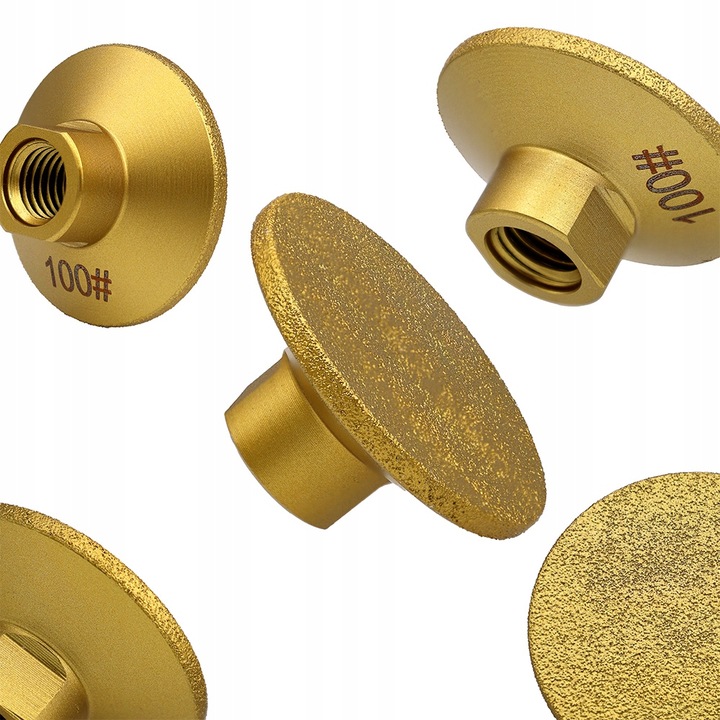 TARCZA DIAMENTOWA VERDEKAM 50mm M14 GRADACJA 100 DO GRESU CERAMIKI MARMURU