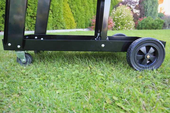 WÓZEK SPAWALNICZY DO SPAWANIA Z PÓŁKĄ NA BUTLĘ 3 PÓŁKI MOBILNY UDŹWIG 60 KG