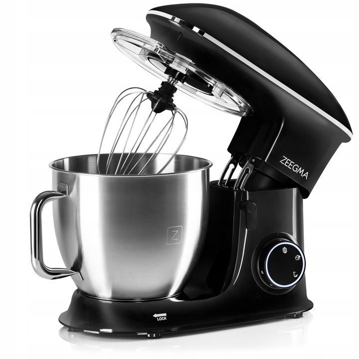 ROBOT kuchenny planetarny WIELOFUNKCYJNY MIKSER 2200W DUŻA misa 6,5L Zeegma