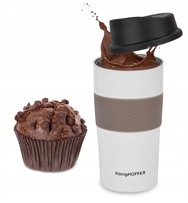 KONIGHOFFER ELLIOT KUBEK TERMICZNY 440ml BIAŁY