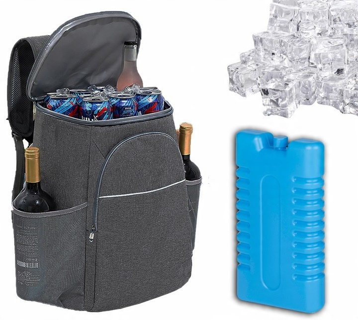Plecak Termiczny Chłodzący Termoizolacyjny Lodówka Plażowy Torba + Wkład
