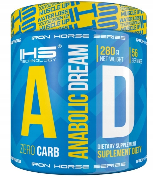 IHS ANABOLIC DREAM MIX Orotan Jabłczan HCL Pirogronian Tri - Kreatyna 280G