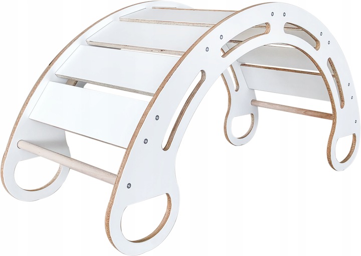 Bujak , bujaczek+zjeżdżalnia- Montessori MDF BIAŁY