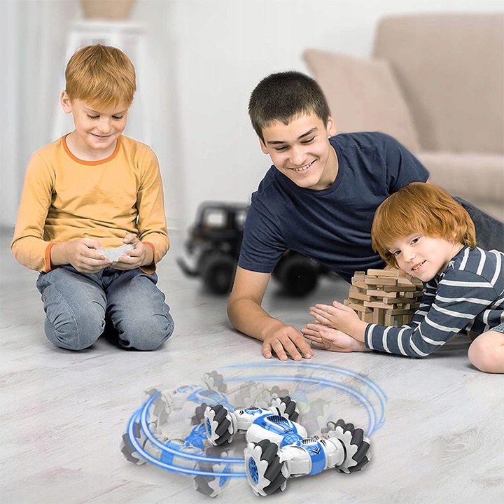 Samochód RC 4x4 drift auto zdalnie sterowane LED pilot gesty kaskaderskie