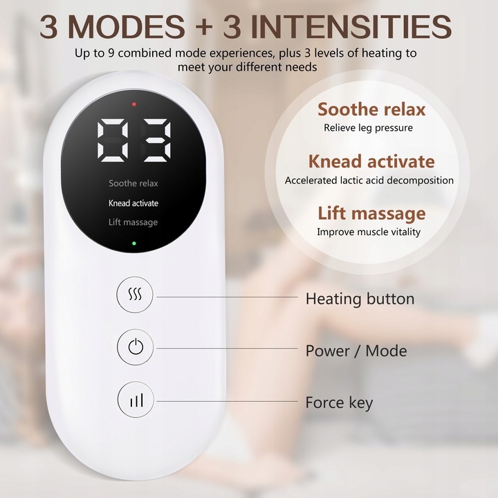 MASAŻ NÓG PODKŁADKA DO MASAŻU MIĘŚNI ŁYDEK