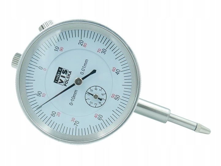 CZUJNIK ZEGAROWY NA STATYW 0.01 / 0-10mm INTER-VIS
