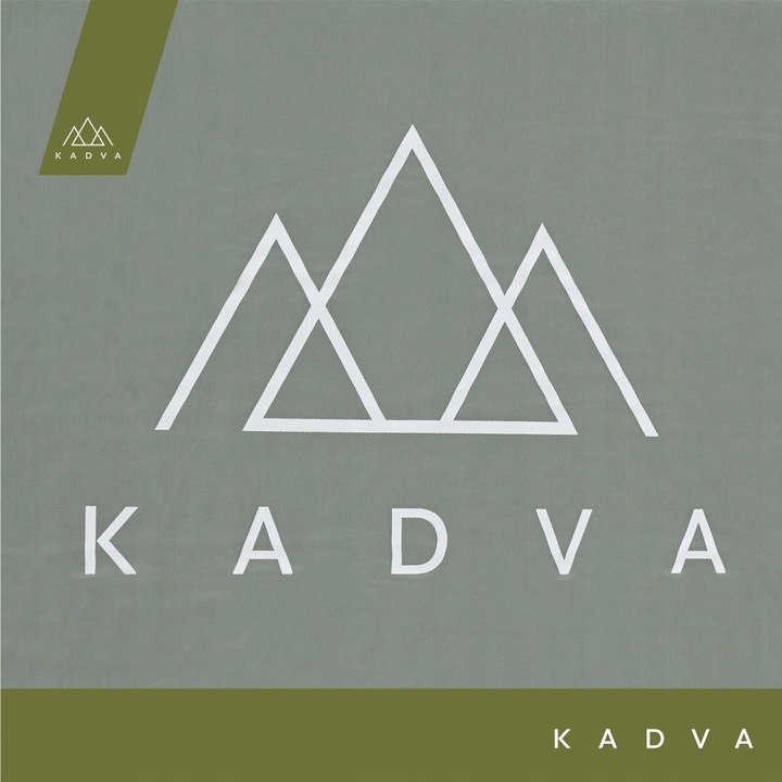 Mata samopompująca KADVA Aero srebrny OS LEKKA WYGODNA WYTRZYMAŁA