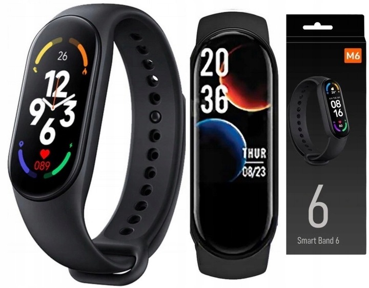 SMARTWATCH ZEGAREK SMARTBAND PULSOMETR CIŚNIENIE TĘTNO