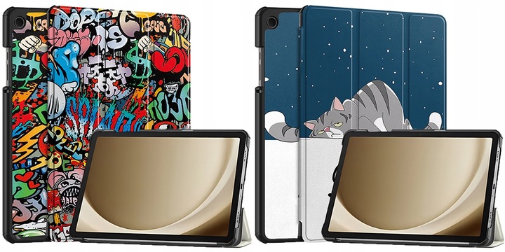 ETUI SMART COVER GRAFIKA do SAMSUNG GALAXY TAB A9 8,7 " SM X110 SM X115