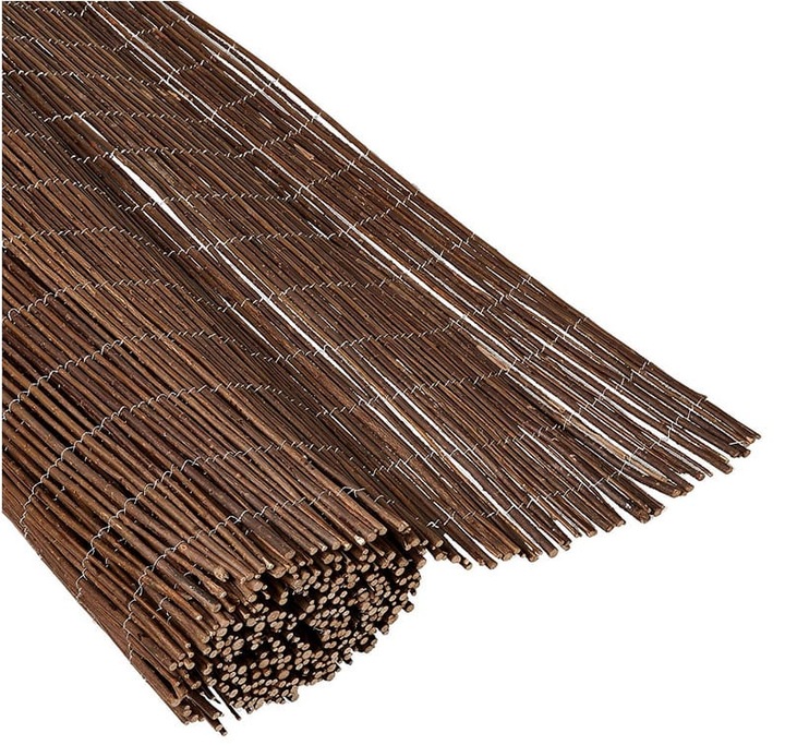 Mata wiklinowa POLSKI PRODUCENT, Naturalna Zasłona z wikliny 1,2 x 5 m