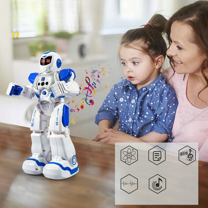 INTELIGENTNY ROBOT DLA DZIECI Z CZUJNIKIEM GESTÓW I PILOTEM