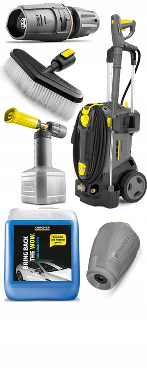 MYJKA CIŚNIENIOWA KARCHER HD 5/15C PLUS ZESTAW XXL PLUS TURBODYSZA