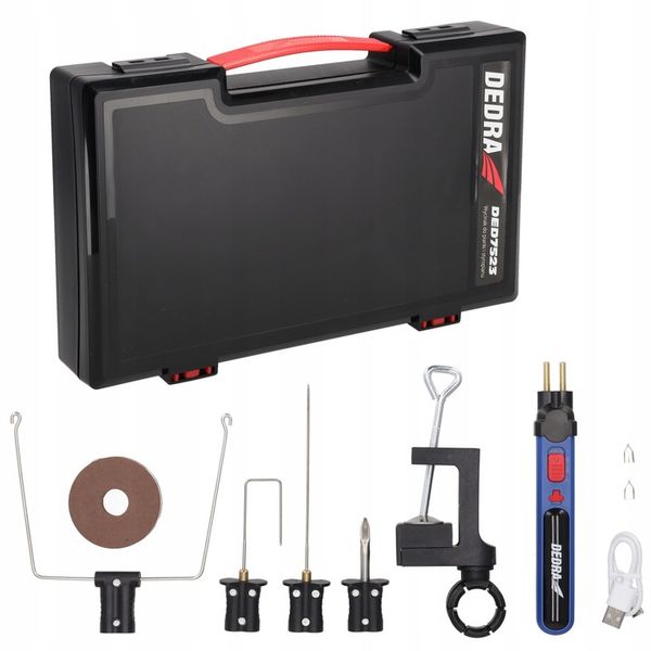 DEDRA NÓŻ TERMICZNY DO STYROPIANU BONIARKA bezprzewodowY 550°C DED7523