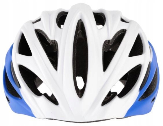 kask rowerowy kross brizo biały / niebieski