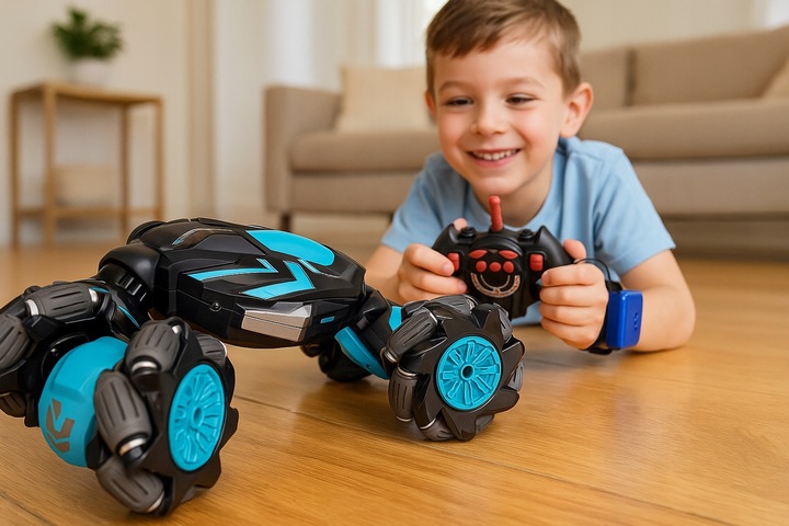 SAMOCHÓD ZDALNIE STEROWANY AUTO TWISTER RĘKĄ GESTAMI NA AKUMULATOR NA PILOT