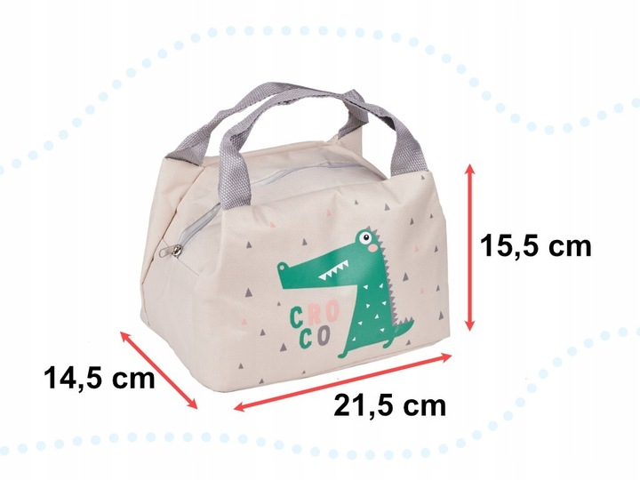 TORBA TERMICZNA IZOLACYJNA LUNCH ŚNIADANIOWA PIKNIK BIWAK NA PLAŻĘ POJEMNA