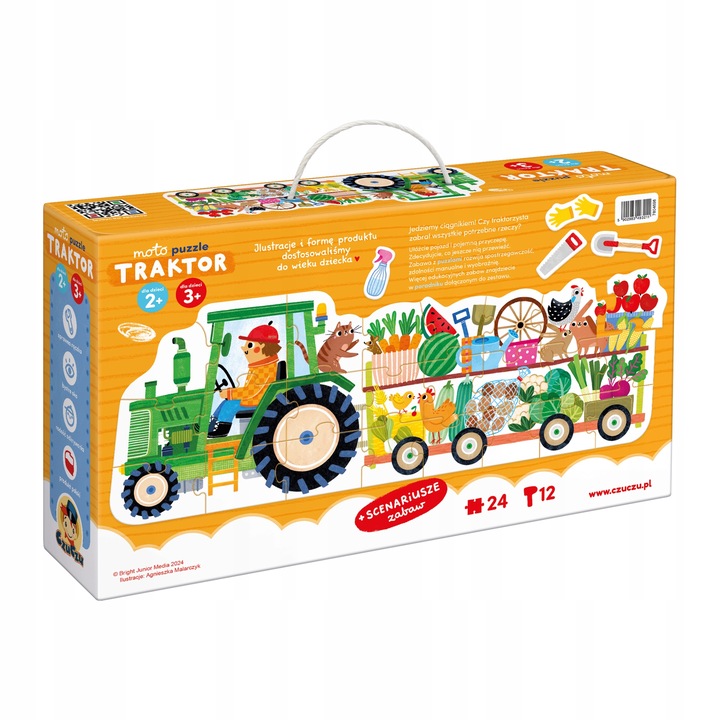 CzuCzu Moto puzzle Traktor