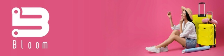 WALIZKA BLOOM XL 24 ŚREDNIA + XS KUFEREK KABINOWA PODRECZNA ABS 15 KOLORÓW