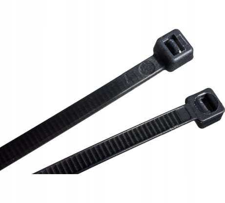 MOCNE OPASKI ZACISKOWE KABLOWE TRYTKI UV CZARNE 3,6x300 JAKOŚĆ