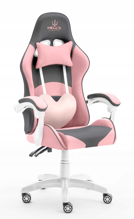 FOTEL GAMINGOWY DLA GRACZA BIUROWY HELL'S