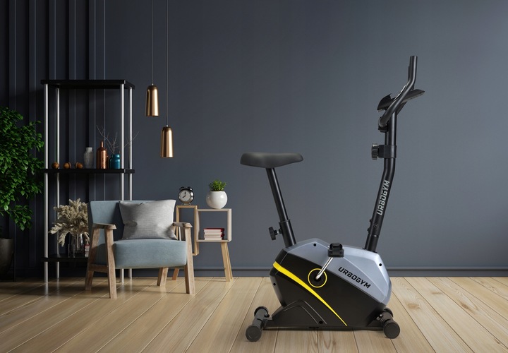 ROWER stacjonarny treningowy URBOGYM OXYGEN YELLOW