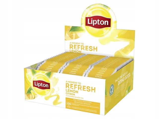 Lipton Lemon 100 kopert (cytryna) FGS