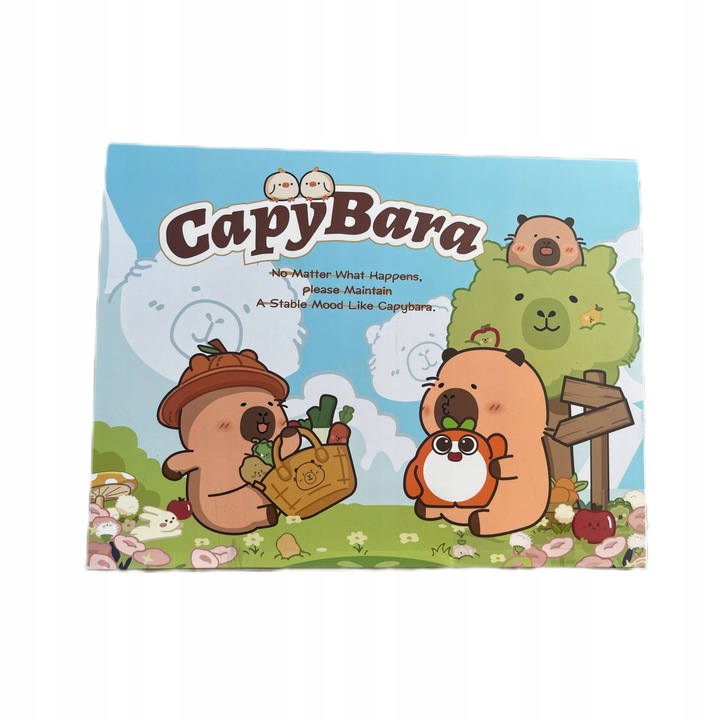 Kalendarz Adwentowy Kapibara Kalendarz Odliczanie Figurka Lalka Dla Dzieci