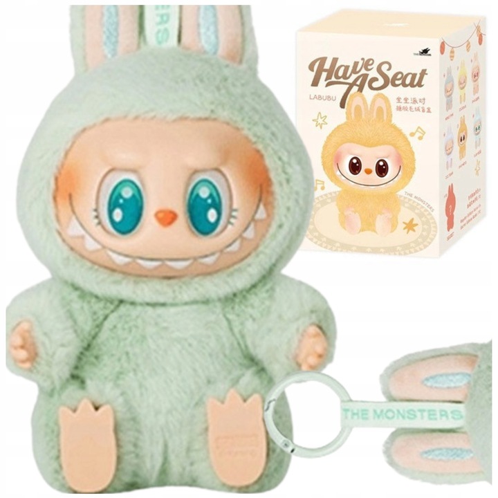 MASKOTKA LALKA LALECZKA BRELOK FIGURKA PLUSZAK NIESPODZIANKA LABUBU