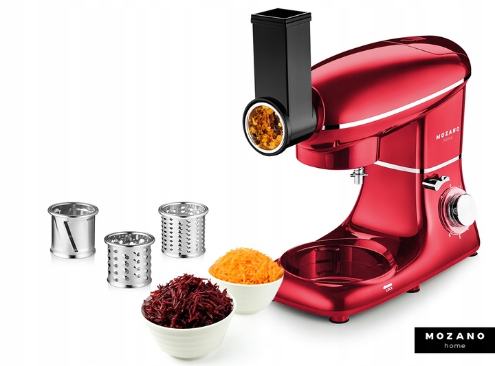 ROBOT KUCHENNY PLANETARNY MIKSER BLENDER MISA 6,2L DUŻY ZESTAW 6w1 PRZEPISY