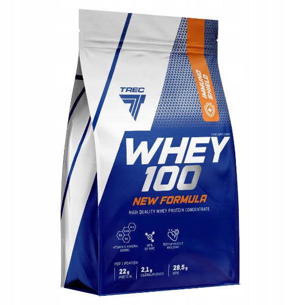 NOWE PYSZNE BIAŁKO WPC Trec Whey 100 700g SERWATKOWE PROTEINY NA MASĘ SIŁĘ
