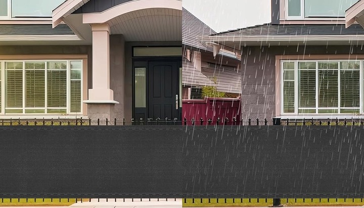 SIATKA CIENIUJĄCA 1,5x50m 90% MASKUJĄCA 140g/m2 OSŁONA OGRODZENIE PŁOT UV5%