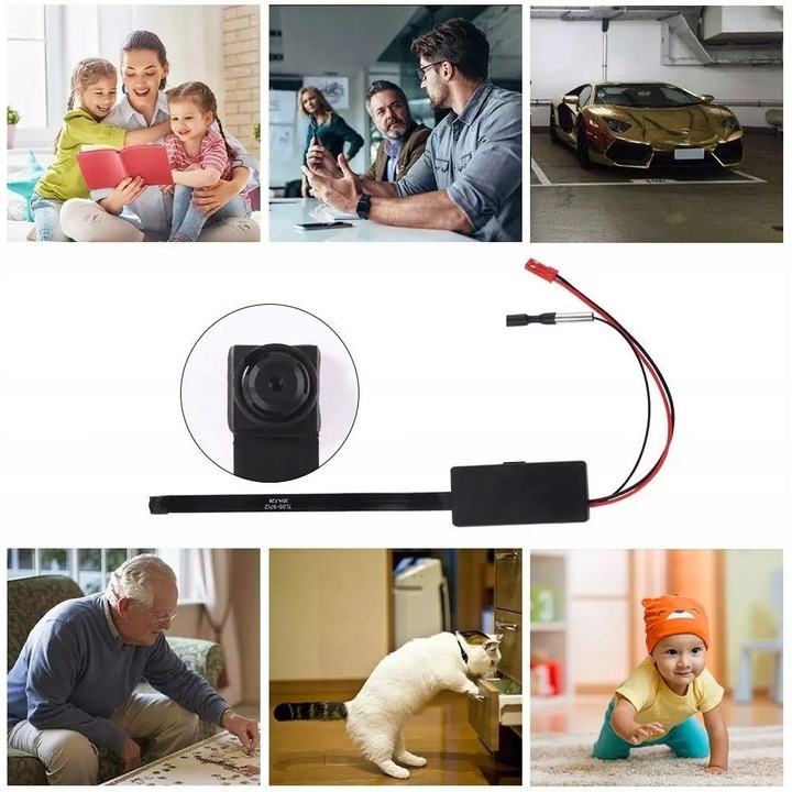 MINI KAMERA SZPIEGOWSKA MODUŁ FULL HD 1080P WIFI