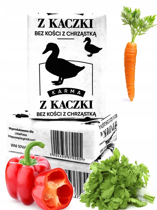 10 KG MIĘSO MROŻONE DLA PSA Z KACZKI BEZ KOŚCI KACZKA BARF KARMA ŚWIEŻE
