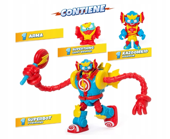 SUPER THINGS SUPERBOT POWER ARMS SUGARFUN 25123