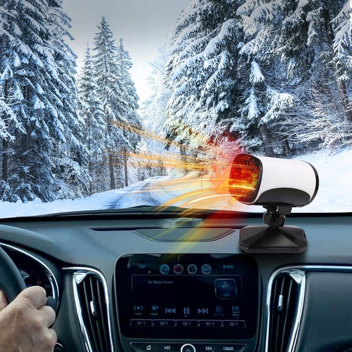 OGRZEWANIE SAMOCHODOWE,12V PRZENOŚNY ODMRAŻACZ, DO SAMOCHODÓW ZIMOWYCH