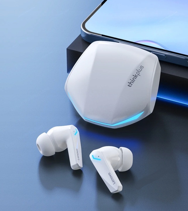 SŁUCHAWKI BEZPRZEWODOWE LENOVO GM2 PRO WODOODPORNE TWS GAMINGOWE LIVE PODS