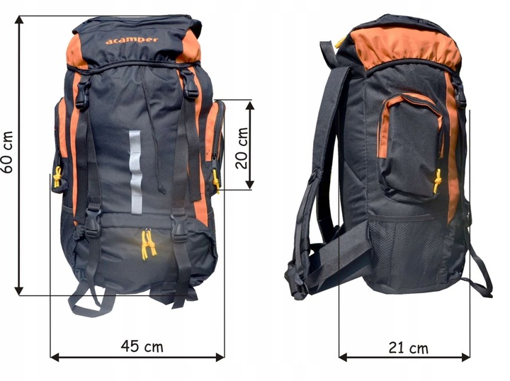 PLECAK TURYSTYCZNY ACAMPER 45L