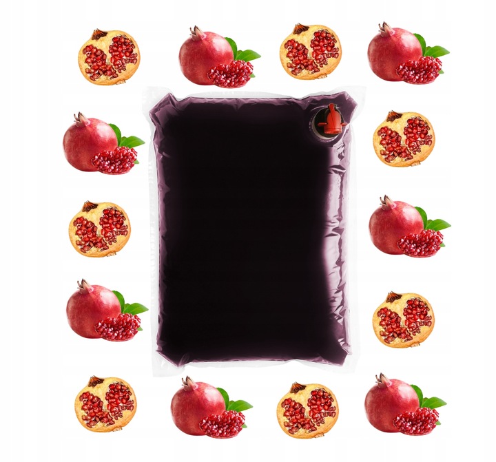 sok z granatów 100% granat NFC 3L granata