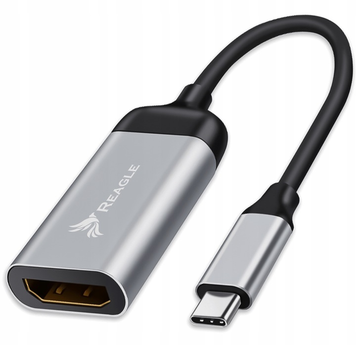 Adapter przejściówka USB-C HDMI 4K 60Hz Mac USB C