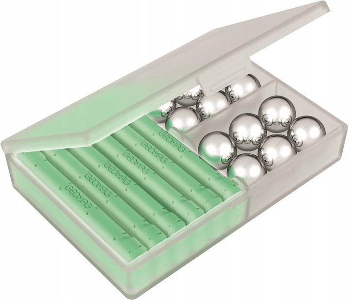 KLOCKI MAGNETYCZNE DLA DZIECI GEOMAG GLOW RECYCLED 60 ELEMENTÓW EDUKACYJNE