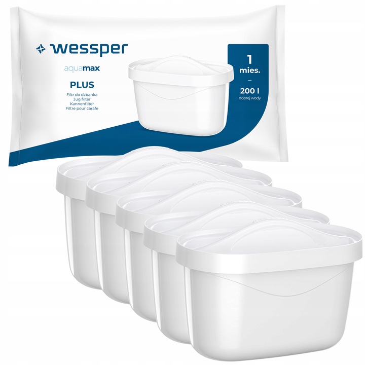 Filtr wody do dzbanka filtrującego Aquaphor Brita - Wessper Aquamax Plus 5x