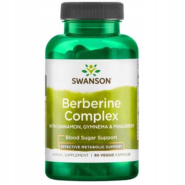 SWANSON BERBERYNA CYNAMON GYMNEMA KOZIERADKA 90k 0