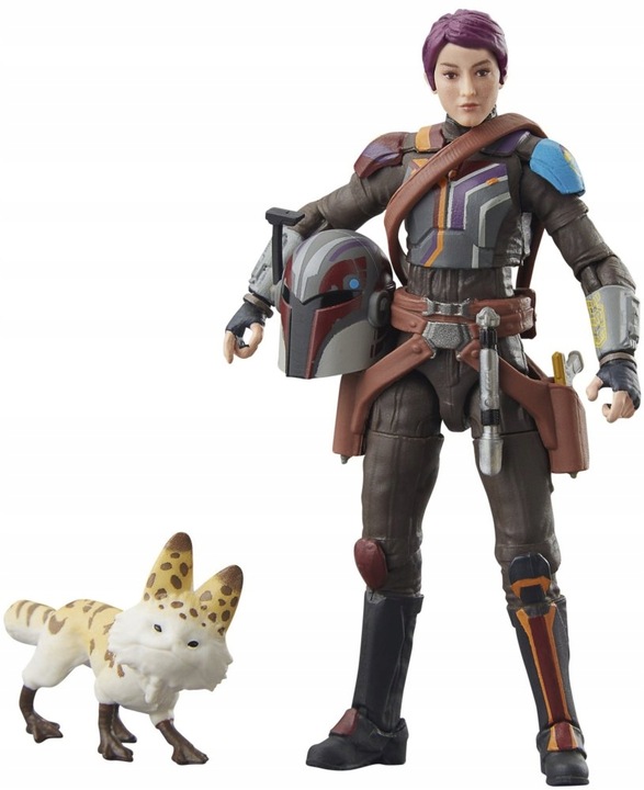 STAR WARS AHSOKA Figurka Sabine Wren 9,5 cm F6881 HASBRO Vintage