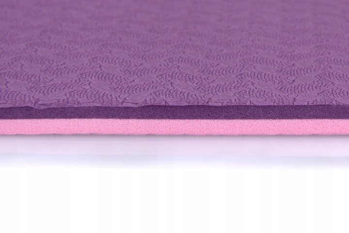 Mata do ćwiczeń Majestic Sport 183 cm x 61 cm róże i fiolety Sport